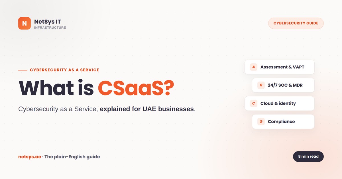 NetSys analysts running a managed cybersecurity service for UAE businesses